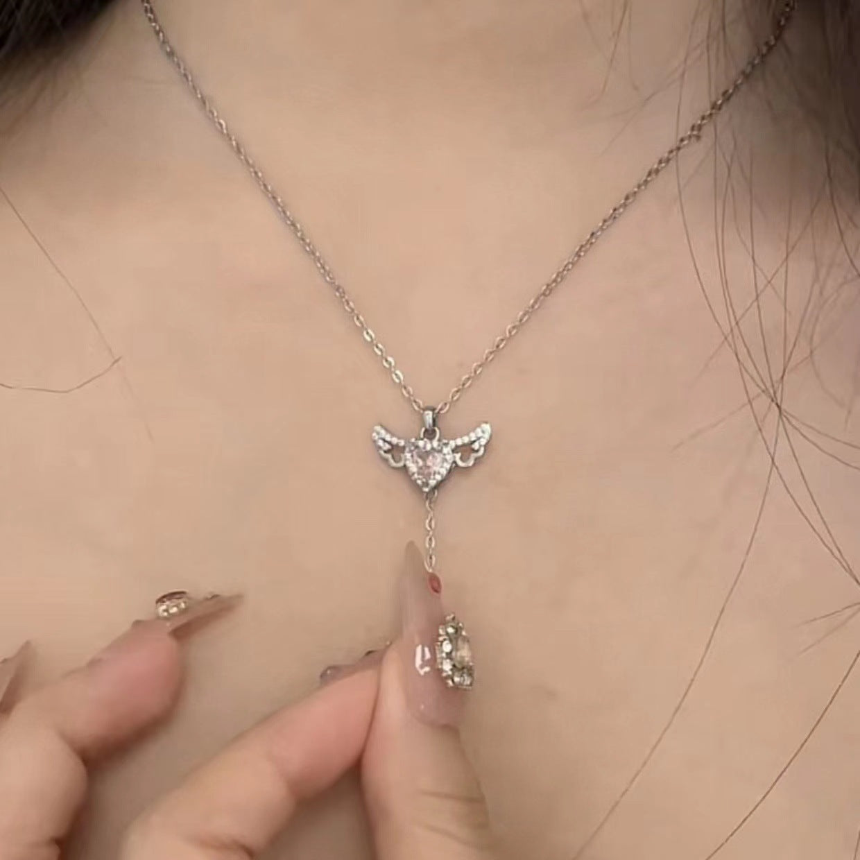 Eternal Protection Angel Necklace