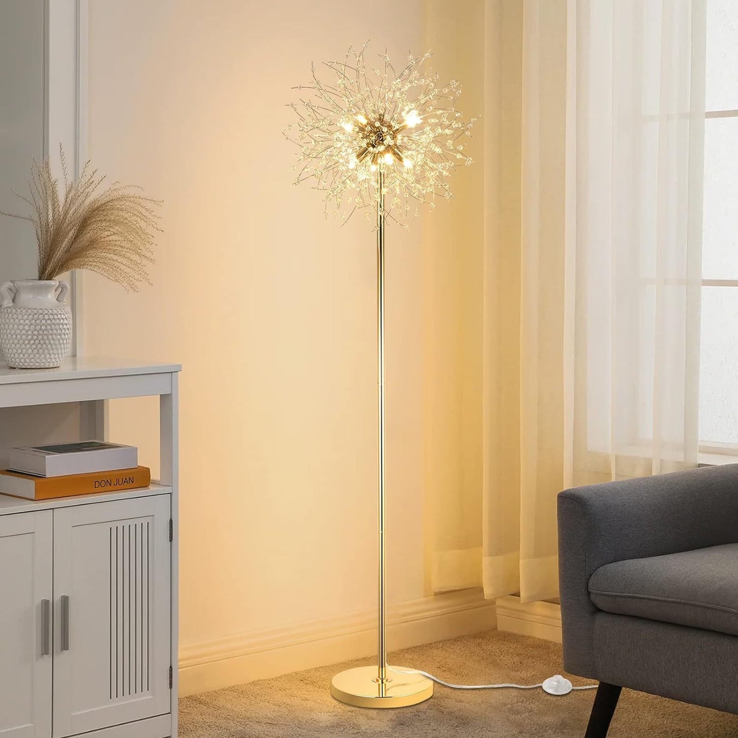 Modern Crystallis Lamp