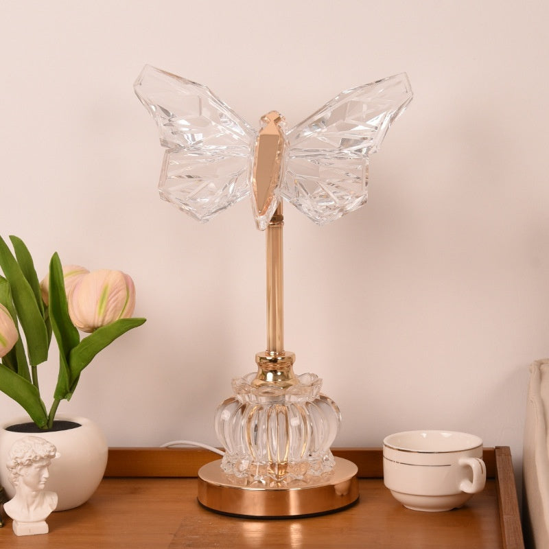 Butterfly Crystal Table Lamp