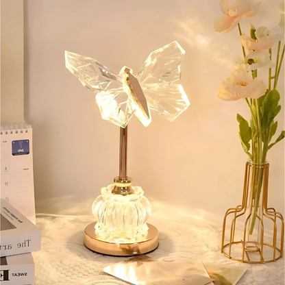 Butterfly Crystal Table Lamp